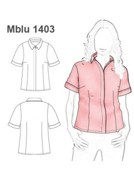 BLUSA MANGA CORTA MUJER