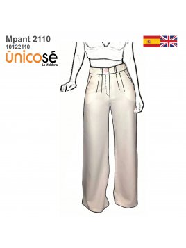 PANTALON PALAZZO MUJER 2110