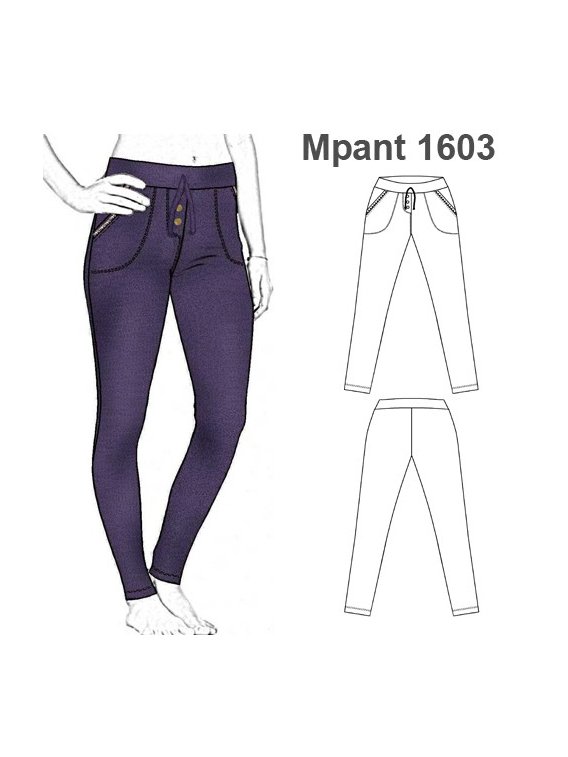 PANTALON CALZA MUJER 1603
