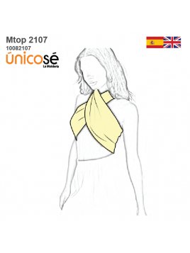 TOP CRUZADO MUJER 2107