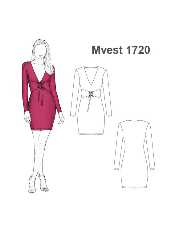 VESTIDO AJUSTADO MUJER