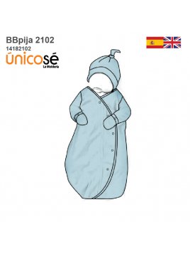 PIJAMA SAQUITO BEBE 2102