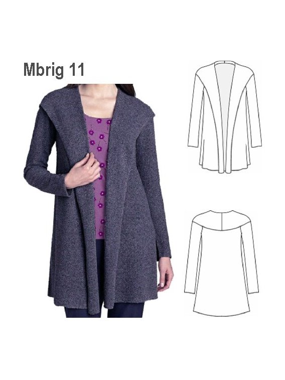 ABRIGO TAPADO TEJIDO MUJER 0911