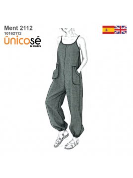 ENTERITO JARDINERA MUJER 2112