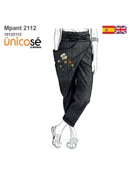 PANTALON CRUZADO MUJER 2112