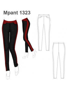 PANTALON CALZA CON APLICACION