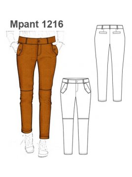 PANTALON TAPETA EN BOLSILLOS