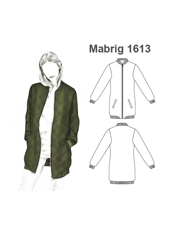 ABRIGO TAPADO BOMBER MUJER