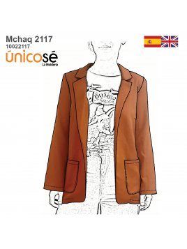 CHAQUETA BLAZER MUJER 2117