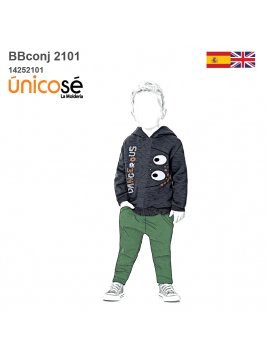 CONJUNTO JOGGER BEBE 2101