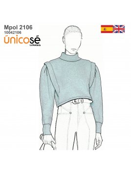 POLERON TEJIDO MUJER 2106