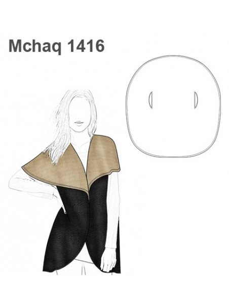 CHAQUETA TAPADO CIRCULAR MUJER 1416