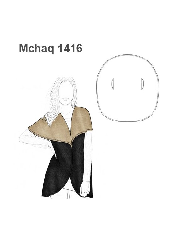 CHAQUETA TAPADO CIRCULAR MUJER 1416