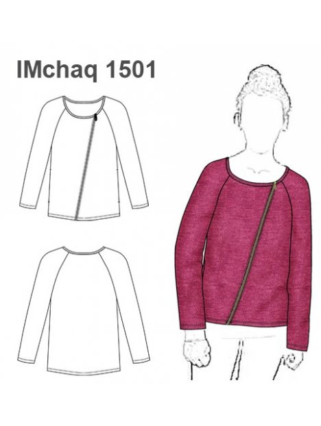 CHAQUETA CAMPERA RAGLAN NIÑA