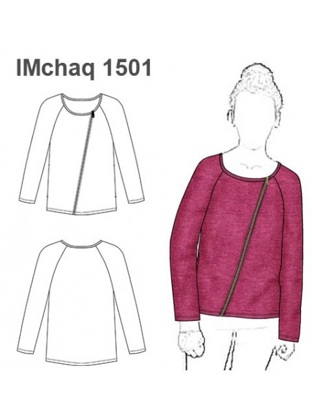 CHAQUETA CAMPERA RAGLAN NIÑA