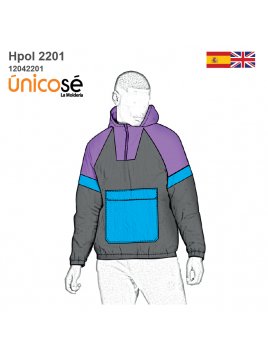 POLERON RAGLAN HOMBRE 2201