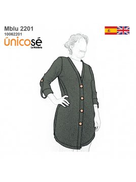 BLUSA LARGA MUJER 2201