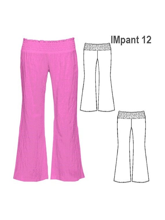 PANTALON PIERNA ANCHA NIÑA 0912