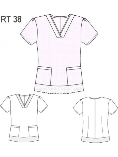 BLUSA TRABAJO RT 0938