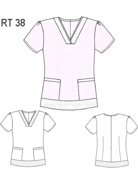 BLUSA TRABAJO RT 0938