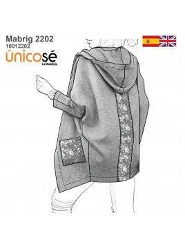 ABRIGO KIMONO MUJER 2202