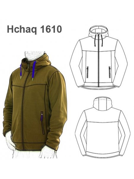 POLERON CAMPERA CHAQUETA SPORT HOMBRE