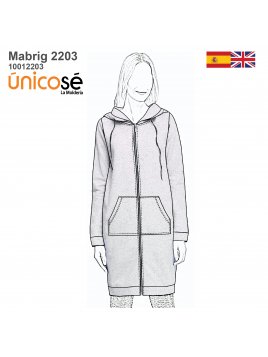 ABRIGO CANGURO MUJER 2203