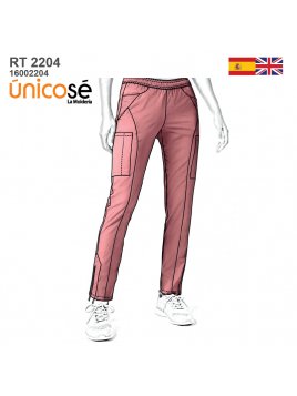 PANTALON SANITARIO MUJER RT...