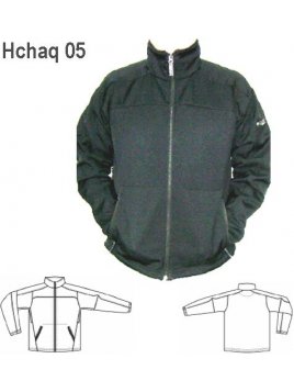 CHAQUETA CIERRES HOMBRE, ELASTICO INTERI