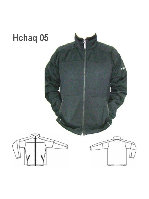 CHAQUETA CIERRES HOMBRE, ELASTICO INTERI