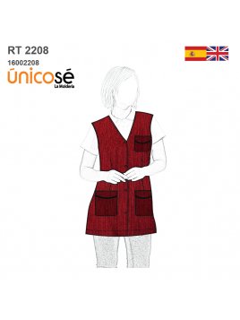 DELANTAL SIN MANGAS RT 2208