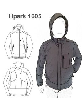 PARKA CORTAVIENTO HOMBRE