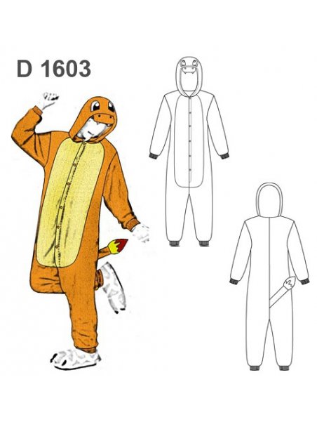 DISFRAZ IGUANA 1603