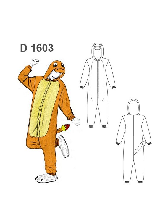DISFRAZ IGUANA 1603