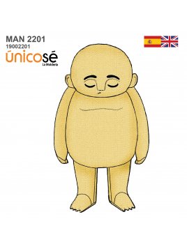 MOLDES MUÑECO TRISTE MAN 2201