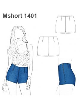 SHORT TIRO ALTO MUJER