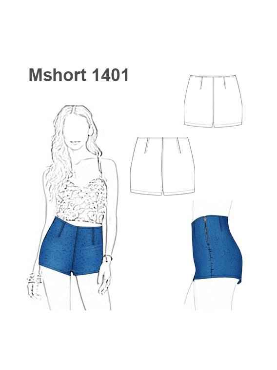 SHORT TIRO ALTO MUJER