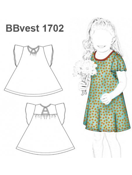 VESTIDO EVASE BEBE