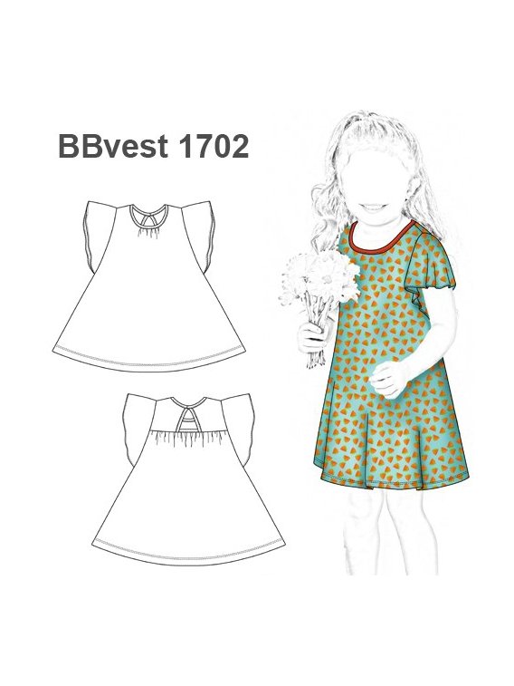 VESTIDO EVASE BEBE