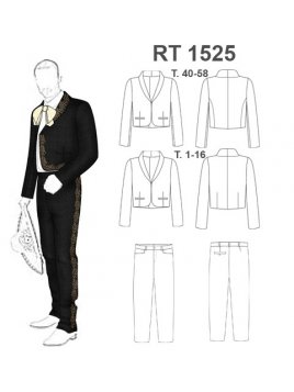 TRAJE CHARRO RT 1525