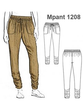 PANTALON CON ELASTICOS