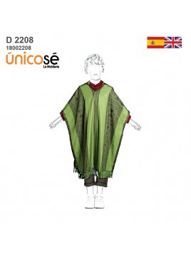 MOLDE DISFRAZ PERSONAJE DE...