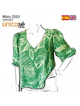 MOLDE BLUSA BLUSON MUJER 2203