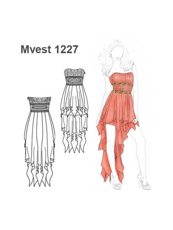 VESTIDO VUELOS EN PUNTA