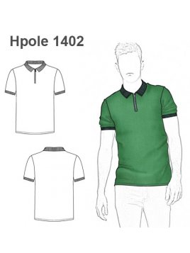 POLERA HOMBRE CIERRE ESCOTE