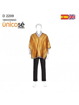 MOLDE DISFRAZ PERSONAJE DE...