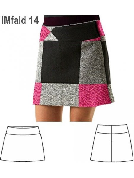 MINIFALDA PRETINA ANCHA NIÑA