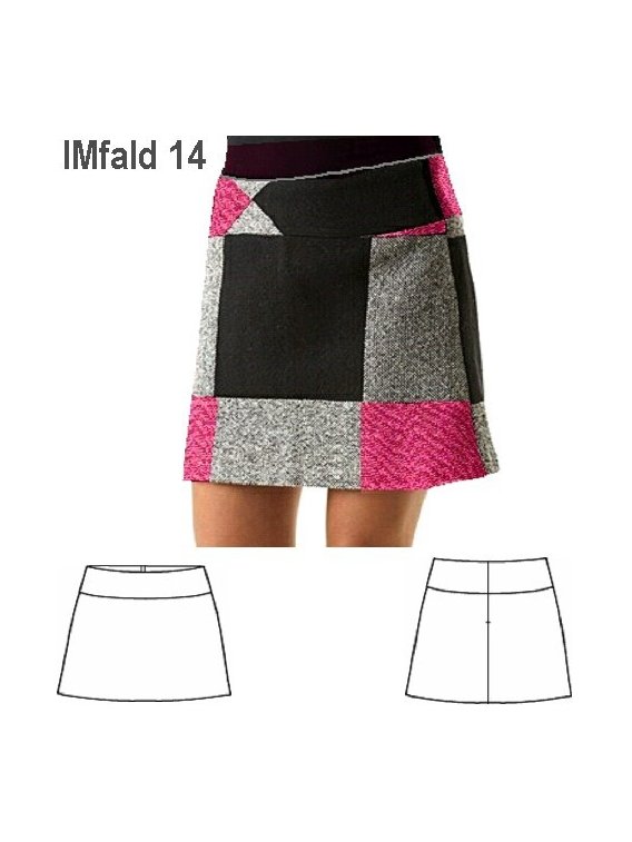 MINIFALDA PRETINA ANCHA NIÑA