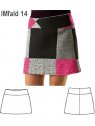 MINIFALDA PRETINA ANCHA NIÑA