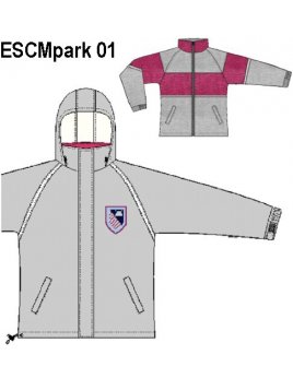 PARKA REVERSIBLE MUJER, CIERRE SEPARABLE